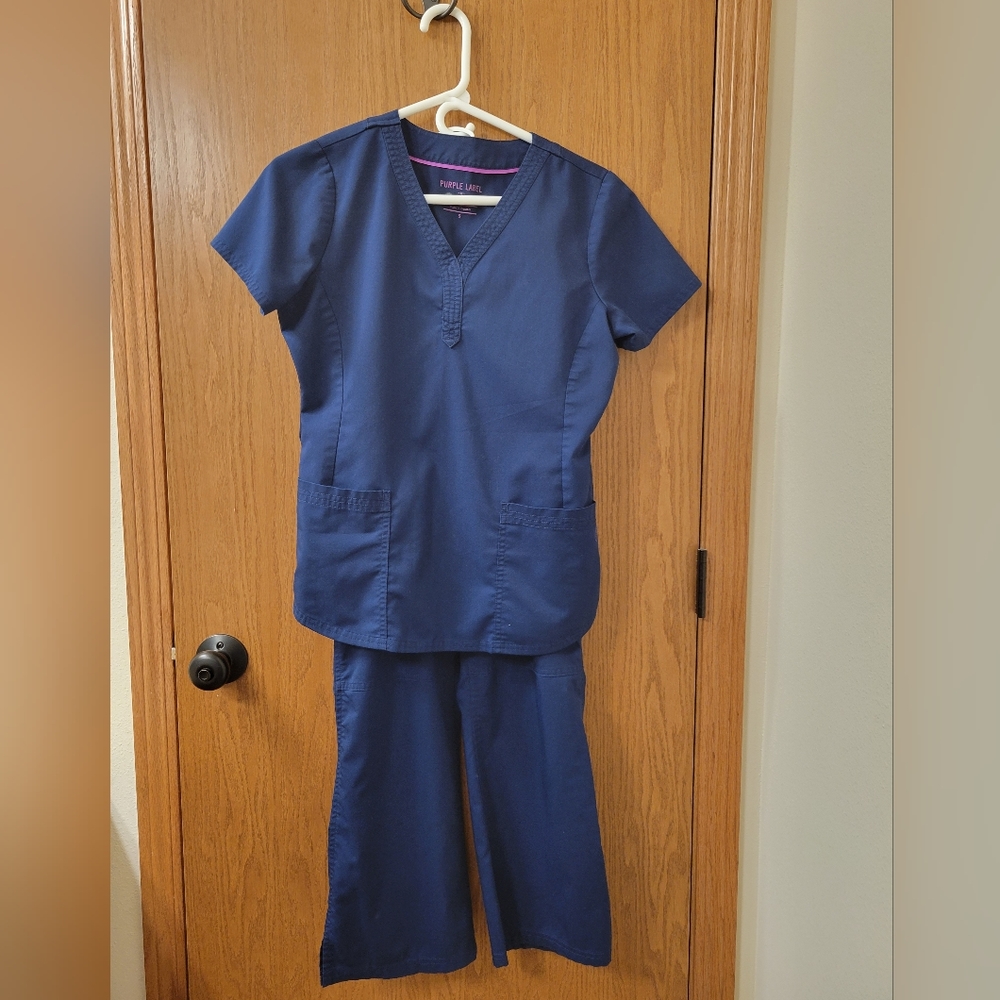 Healing hands navy scrubs